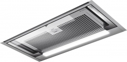 Вытяжка встраиваемая Elica GS Glass IX/A/90 серебристый управление: кнопочное (1 мотор)