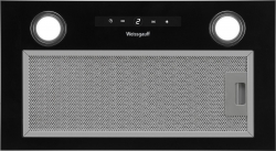 Вытяжка встраиваемая Weissgauff BOX 1200 BL черный управление: сенсорное (1 мотор)