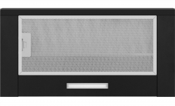 Вытяжка встраиваемая Weissgauff Spark 600 Black Glass черный управление: кнопочное (1 мотор)