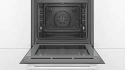Духовой шкаф Электрический Bosch HBG517EW1R белый/черный