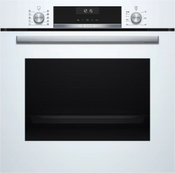 Духовой шкаф Электрический Bosch HBG517EW1R белый/черный