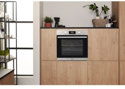 Духовой шкаф Электрический Hotpoint-Ariston FA2 841 JH IX HA нержавеющая сталь/черный