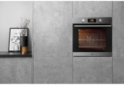 Духовой шкаф Электрический Hotpoint-Ariston FA2 540 H IX HA нержавеющая сталь/черный