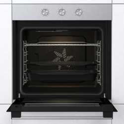 Духовой шкаф Электрический Gorenje BO6727E03X нержавеющая сталь/черный
