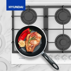 Газовая варочная поверхность Hyundai HHG 6434 WG белый