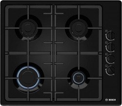 Газовая варочная поверхность Bosch PBP6C6B92R черный