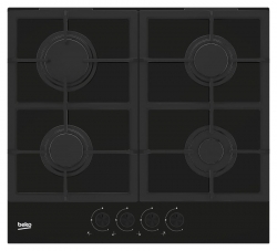 Газовая варочная поверхность Beko HILG 642C5 SB черный
