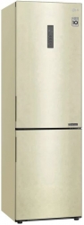 Холодильник LG GA-B459CEWL бежевый (двухкамерный)
