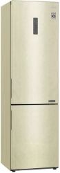 Холодильник LG GA-B509CEWL бежевый (двухкамерный)