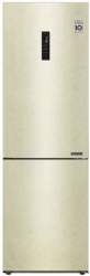 Холодильник LG GA-B459CESL бежевый