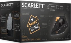 Утюг Scarlett SC-SI30P21 2200Вт черный/оранжевый