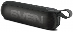 Колонка порт. Sven АС PS-75 черный 6W 1.0 BT/3.5Jack 10м 1200mAh