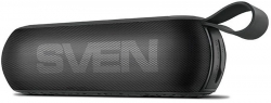 Колонка порт. Sven АС PS-75 черный 6W 1.0 BT/3.5Jack 10м 1200mAh