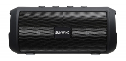 Колонка порт. SunWind SW-PS101 черный 10W 1.0 BT/USB 1200mAh