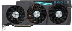Видеокарта Gigabyte PCI-E 4.0 GV-N3080EAGLE-12GD LHR NVIDIA GeForce RTX 3080 12288Mb 384 GDDR6X 1710/19000 HDMIx2 DPx3 HDCP Ret