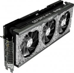 Видеокарта Palit PA-RTX3080 GAMEROCK 12G LHR NVIDIA GeForce RTX 3080 12288Mb 384 GDDR6X 1260/19000 HDMIx1 DPx3 HDCP Ret