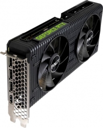 Видеокарта Palit PA-RTX3050 DUAL OC NVIDIA GeForce RTX 3050 8192Mb 128 GDDR6 1552/14000 HDMIx1 DPx3 HDCP Ret