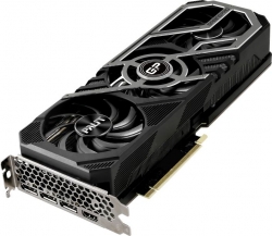 Видеокарта Palit PCI-E 4.0 PA-RTX3080 GAMINGPRO OC 12G V1 LHR NVIDIA GeForce RTX 3080 12288Mb 384 GDDR6X 1260/19000 HDMIx1 DPx3 HDCP Ret