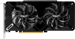 Видеокарта Palit PCI-E PA-RTX2060 DUAL12G NVIDIA GeForce RTX 2060 12288Mb 192 GDDR6 1470/14000 DVIx1 HDMIx1 DPx1 HDCP Ret