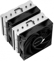 Устройство охлаждения(кулер) Deepcool AG620 Soc-AM5/AM4/1151/1200/2066/1700 4-pin 15-29dB Al+Cu 260W 1300gr Ret