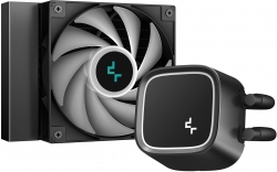 Система водяного охлаждения Deepcool LE300 Soc-AM5/AM4/1151/1200/1700 4-pin 18-33dB Al+Cu 945gr LED Ret