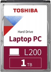 Жесткий диск Toshiba SATA-III 1Tb HDWL110UZSVA Notebook L200 Slim (5400rpm) 128Mb 2.5