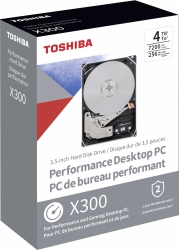 Жесткий диск Toshiba SATA-III 4Tb HDWR440EZSTA Desktop X300 (7200rpm) 256Mb 3.5 Rtl
