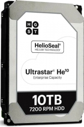 Жесткий диск WD Original SATA-III 10Tb 0F27454 HUH721010ALE604 Server Ultrastar DC HC510 (7200rpm) 256Mb 3.5