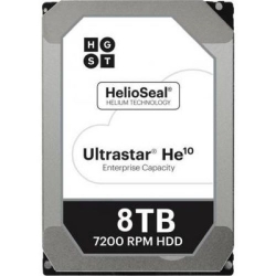 Жесткий диск WD Original SATA-III 8Tb 0F27457 HUH721008ALE604 Server Ultrastar DC HC510 (7200rpm) 256Mb 3.5