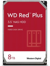 Жесткий диск WD Original SATA-III 8Tb WD80EFZZ Red Plus (7200rpm) 128Mb 3.5