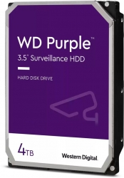 Жесткий диск WD Original SATA-III 4Tb WD42PURZ Video Streaming Purple (5400rpm) 256Mb 3.5