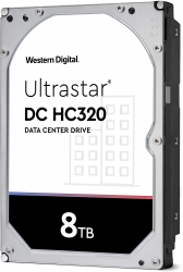 Жесткий диск WD SATA-III 8Tb 0B36404 HUS728T8TALE6L4 Ultrastar DC HC320 (7200rpm) 256Mb 3.5
