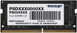Память DDR4 8Gb 3200MHz Patriot PSD48G320081S Signature RTL PC4-25600 CL22 SO-DIMM 260-pin 1.2В single rank