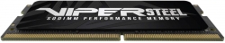 Память DDR4 16Gb 3200MHz Patriot PVS416G320C8S Steel Series RTL PC4-25600 CL22 SO-DIMM 260-pin 1.2В single rank