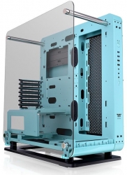 Корпус Thermaltake Core P6 TG Turquoise бирюзовый без БП ATX 10x120mm 6x140mm 2xUSB2.0 2xUSB3.0 audio bott PSU