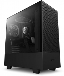 Корпус NZXT H510 V2 CA-H52FB-01 черный без БП ATX 2x120mm 3x140mm 1xUSB3.0 audio bott PSU