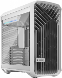 Корпус Fractal Design Torrent Compact TG Clear Tint белый без БП E-ATX 7x120mm 4x140mm 2x180mm 2xUSB3.0 audio