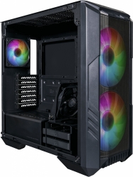 Корпус Cooler Master HAF500 черный без БП ATX 4x120mm 4x140mm 4x200mm 2xUSB3.0 audio bott PSU