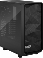 Корпус Fractal Design Meshify 2 Compact TG Light Tint черный без БП ATX 5x120mm 4x140mm 2xUSB3.0 audio bott PSU