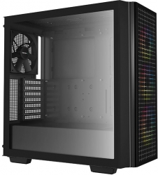 Корпус Deepcool CG540 черный без БП ATX 2x120mm 1x140mm 2xUSB3.0 audio bott PSU