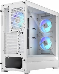 Корпус Fractal Design PoP Air RGB White TG белый без БП ATX 3x120mm 2xUSB3.0 audio bott PSU