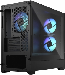 Корпус Fractal Design PoP Mini Air RGB Black TG черный без БП ATX 3x120mm 2xUSB3.0 audio bott PSU