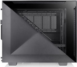 Корпус Thermaltake Divider 200 TG черный без БП mATX 6x120mm 3x140mm 2xUSB3.0 1xUSB3.1 audio bott PSU