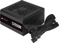 Блок питания Corsair ATX 550W CX550M 80+ bronze (24+4+4pin) APFC 120mm fan 6xSATA Cab Manag RTL