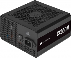 Блок питания Corsair ATX 550W CX550M 80+ bronze (24+4+4pin) APFC 120mm fan 6xSATA Cab Manag RTL