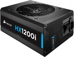 Блок питания Corsair ATX 1200W HXi1200 80+ platinum 24+2x(4+4) pin APFC 140mm fan 16xSATA Cab Manag RTL