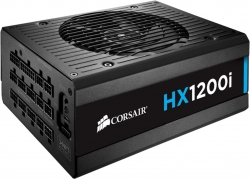 Блок питания Corsair ATX 1200W HXi1200 80+ platinum 24+2x(4+4) pin APFC 140mm fan 16xSATA Cab Manag RTL