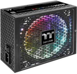 Блок питания Thermaltake ATX 1200W Toughpower iRGB Plus 80+ platinum (24+4+4pin) APFC 140mm fan color LED 12xSATA Cab Manag RTL