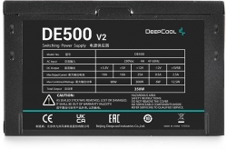 Блок питания Deepcool ATX 350W DE500 V2 (20+4pin) APFC 120mm fan 4xSATA RTL