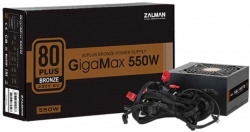 Блок питания Zalman ATX 650W ZM550-GVII 80+ bronze (20+4pin) APFC 120mm fan 2xSATA Cab Manag RTL